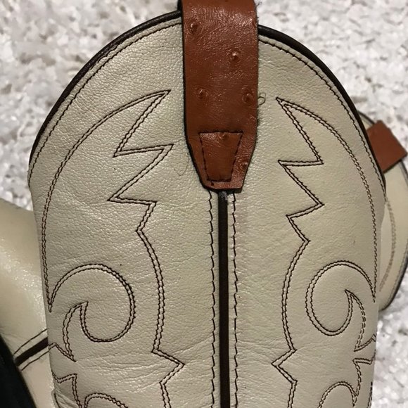 Genuine Leather Cowgirl Boots - Picture 5 of 8